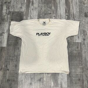 Playboy Cream Graphic Tee